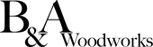 B&A Woodworks logo
