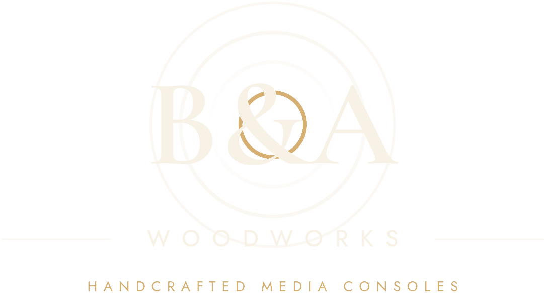 B&A Woodworks: Handcrafted Media Consoles